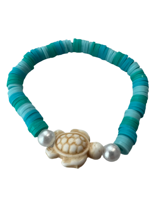 Blue Turtle Bracelet