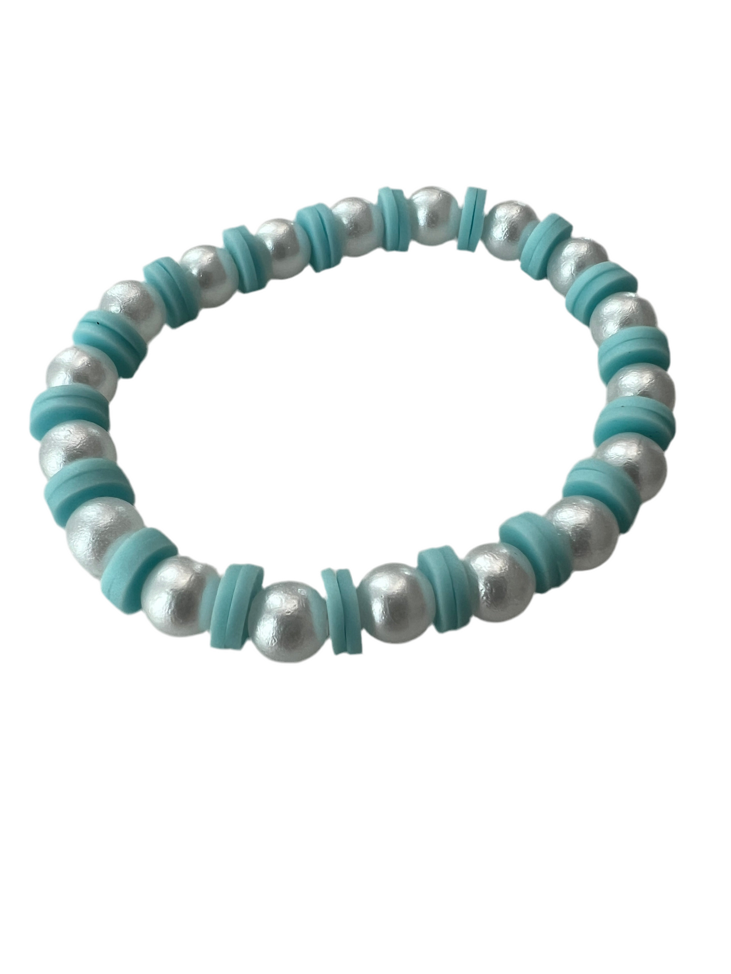 Light Blue Pearl Bracelet