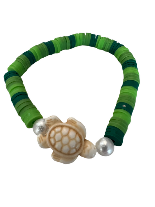 Green Turtle Bracelet