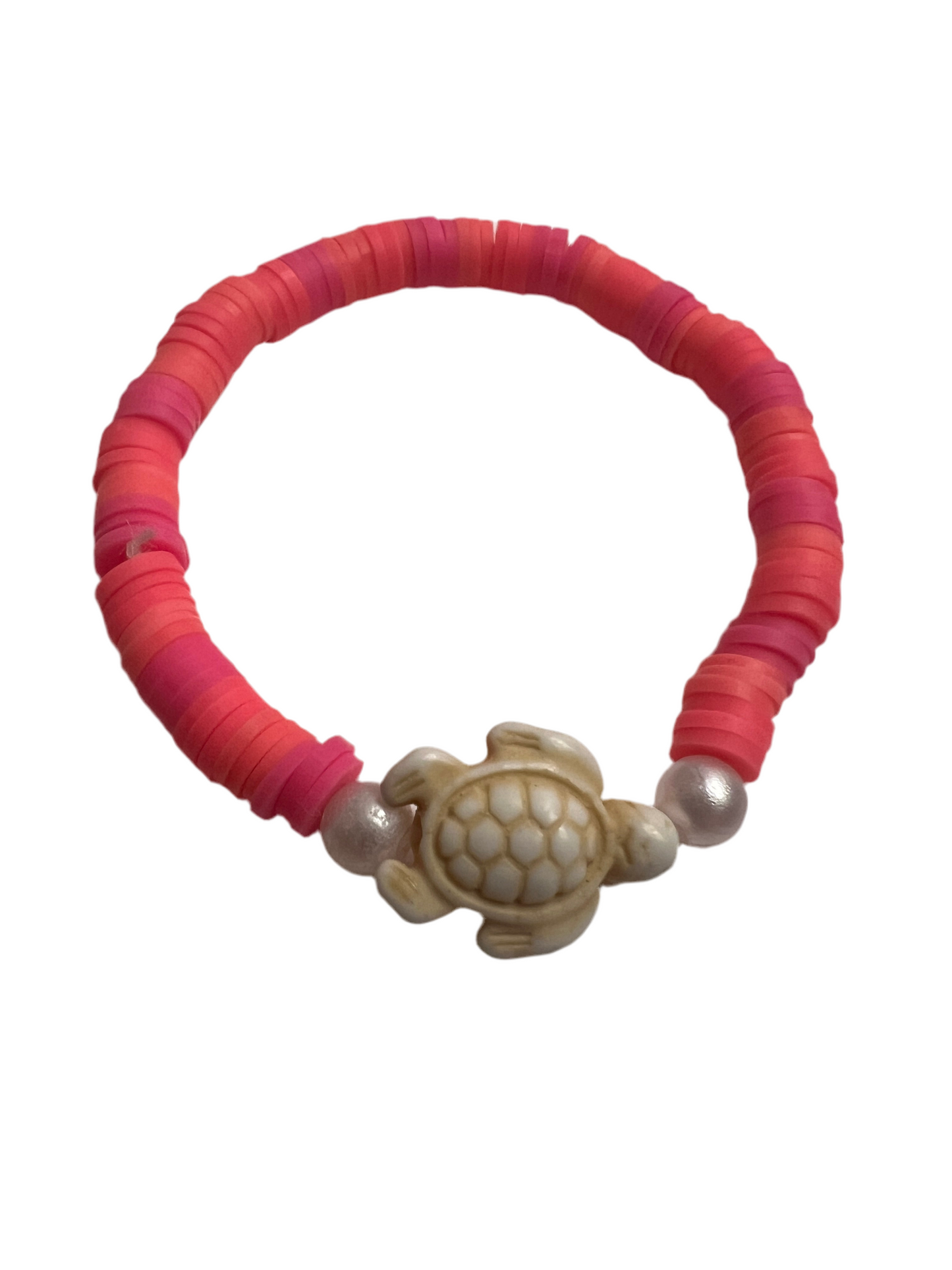 Pink Turtle Bracelet